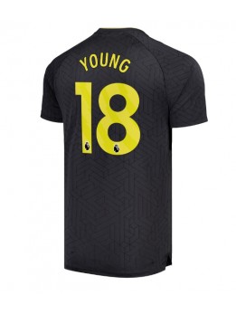 Billige Everton Ashley Young #18 Bortedrakt 2024-25 Kortermet